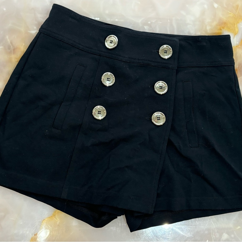 Black dress shorts worn once